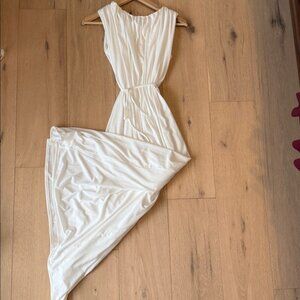 H&M long lined sleeveless dress - loose fitting - tie wrap NWT